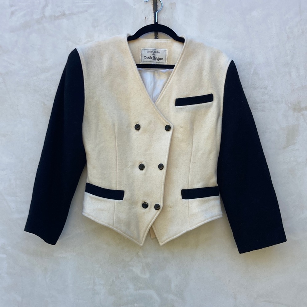 JC CASTELBAJAC WOOL JACKET
